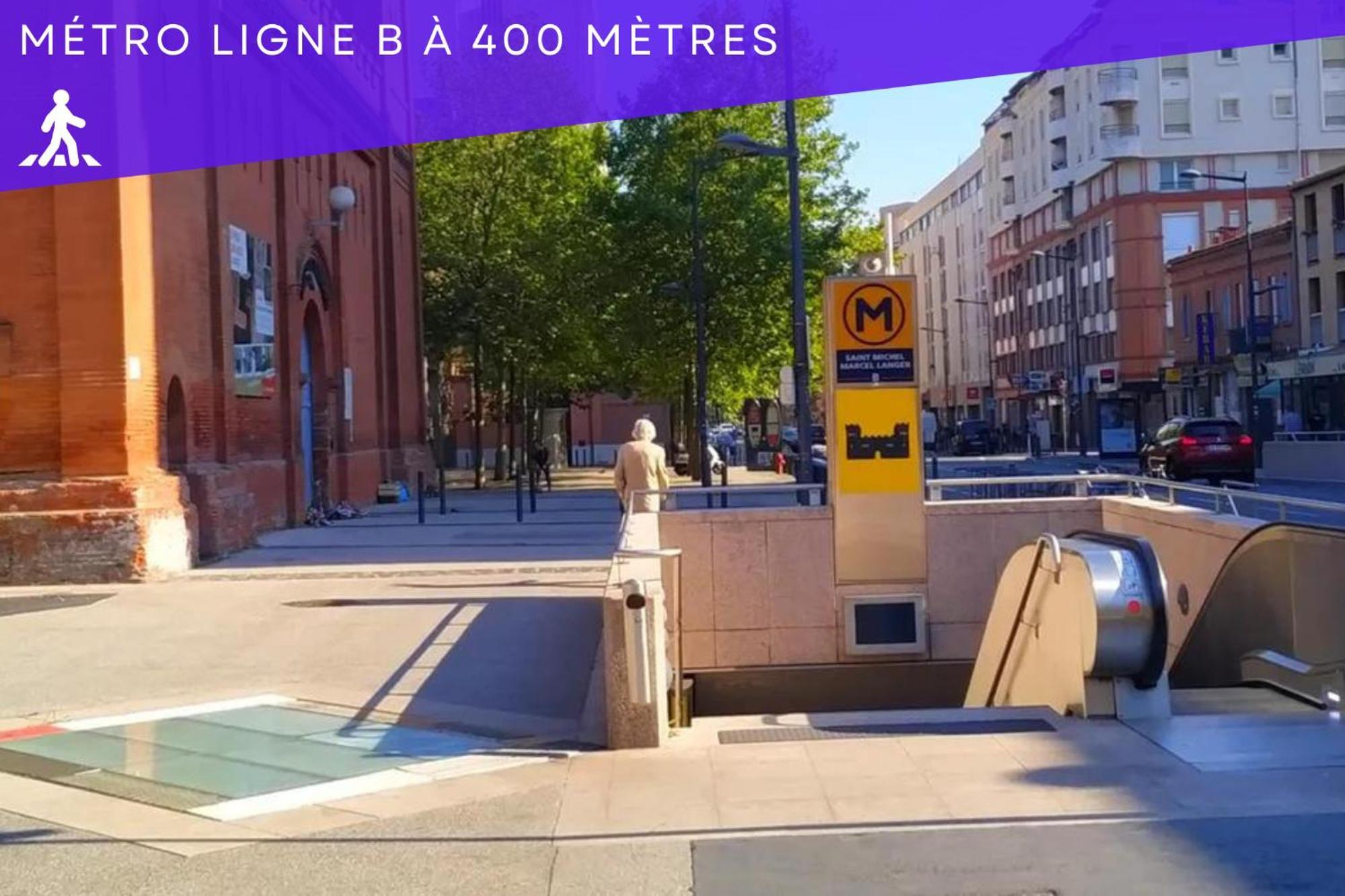 • L'Oceà • Studio - Quartier Busca - Proche Métro Toulouse Exterior foto